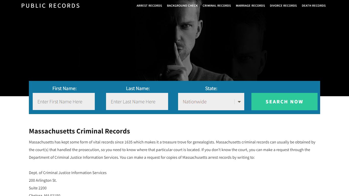 Massachusetts Criminal Records - gov-record.org